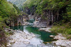 虹見橋より